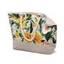 BigBuy Travel Sac jaune plage fleurs