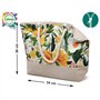 BigBuy Travel Sac jaune plage fleurs