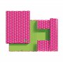 Agatha Ruiz de la Prada 20861 Classeur à rabats piliers Arp Format A4 210 x 297 mm
