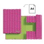 Agatha Ruiz de la Prada 20861 Classeur à rabats piliers Arp Format A4 210 x 297 mm
