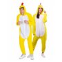 Rubies Déguisement de poulet pour adulte, combinaison avec capuche et queue, licence officielle pour enterrements de vie de garç