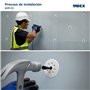 INDEX A PERFECT FIXING AISC10140 [AIS-C] Lot de 200 chevilles avec clou en polyamide pour fixation de panneaux isolants et réhab