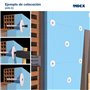 INDEX A PERFECT FIXING AISC10140 [AIS-C] Lot de 200 chevilles avec clou en polyamide pour fixation de panneaux isolants et réhab
