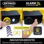 ARTAGO ART872 Antivol Voiture Sabot Roue Haut de Gamme, 2en1 Sans/Avec Alarme 120dB Alerte LED Plus Sûr et Dissuasif, Clés Haute