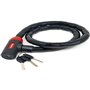 Python Câble en Acier Articulé Blindé de 120 cm