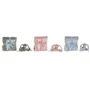 Home ESPRIT Ensemble Cadeau bébé Bleu Vert Rose Polyester (3 unités)