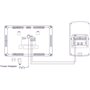 FERMAX F01391 Kit visiophone 7" WiFi Tactile, Blanc