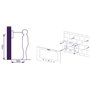 FERMAX F01391 Kit visiophone 7" WiFi Tactile, Blanc