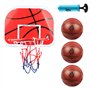 DBREAKS Mini Panier Basket Enfant Interieur avec la Ballon et Pompe à Ballon du Basket