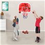 DBREAKS Mini Panier Basket Enfant Interieur avec la Ballon et Pompe à Ballon du Basket, Panier de Basket Mural, pour Enfants Bur