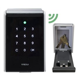 ARREGUI KEEPER-E SEG013-A Boîte à Clés Connectée | Coffre de Sécurité pour Clés avec Bluetooth & Application Mobile| Boitier à C