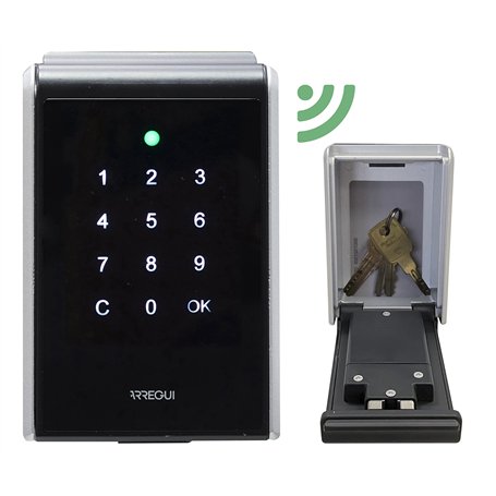 ARREGUI KEEPER-E SEG013-A Boîte à Clés Connectée | Coffre de Sécurité pour Clés avec Bluetooth & Application Mobile| Boitier à C