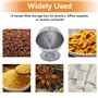 Sucrier, Récipient À Sucre En Acier Inoxydable, Distributeur De Sucre, Support De Cube De Sucre Avec Couvercle Roulant, Récipien