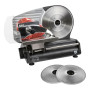 Elma Trancheuse électrique Premium CFD220 XL avec 2 lames | Ø 220 mm | 150W