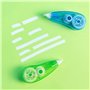 Campus Lot de 2 rubans correcteurs blancs recyclables pour stylos à séchage instantané 5 mm x 5 m