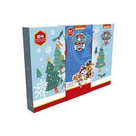 CYP Brands Paw Patrol Calendrier de l'Avent Noël Calendriers Cadeaux Multicolore Produit officiel