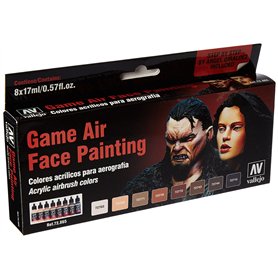 Acrylicos Vallejo "visage Peinture" Jeu Air