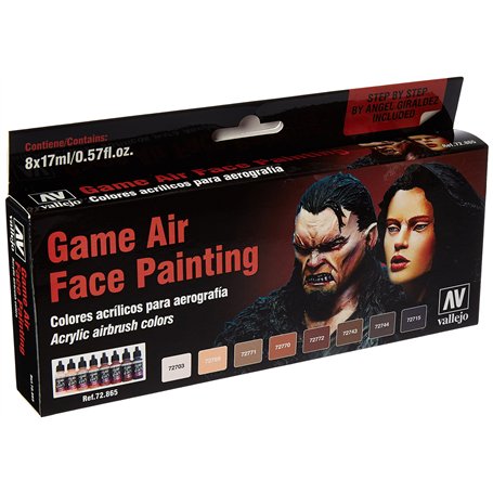 Acrylicos Vallejo "visage Peinture" Jeu Air
