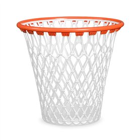 Balvi - Corbeille à Papier Basket. Design Amusant pour sa Forme de Panier de Basket. Couleur Blanc. f