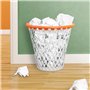 Balvi - Corbeille à Papier Basket. Design Amusant pour sa Forme de Panier de Basket. Couleur Blanc. f