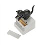 Balvi Distributeur de Cure-Dents Frisky Couleur Noir Distributeur de Cure-Dents en Forme de Chat Plas