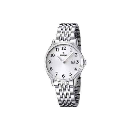 FESTINA Femmes Analogique-Numérique Quartz Montre avec Bracelet en Acier Inoxydable