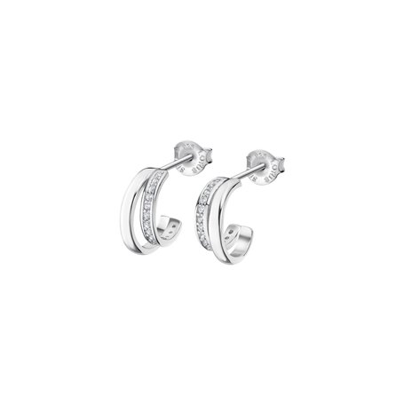 Lotus Silver Boucles d'oreilles créoles LP3285-4/1