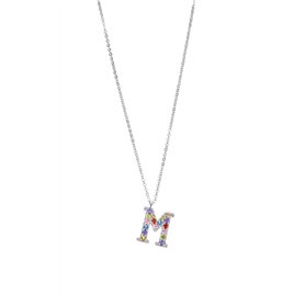 Lotus Collier en argent LP3426-1/M - Taille unique - Métal non précieux - Pas une pierre précieuse