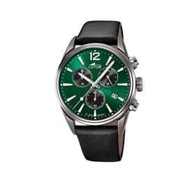 LOTUS Homme Analogique Quartz Montre avec Bracelet en Cuir 18683/4