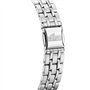 Lotus Montre pour Femme 18980/4 Square Series Boîtier en Acier Inoxydable Gris Bracelet en Acier Inoxydable Gris
