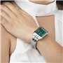 Lotus Montre pour Femme 18980/4 Square Series Boîtier en Acier Inoxydable Gris Bracelet en Acier Inoxydable Gris