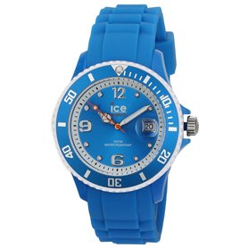 ICE-Watch - Montre Mixte - Quartz Analogique - Ice-Sunshine - Neon blue - Unisex - Cadran Bleu - Bracelet Silicone Bleu - SUN.NB
