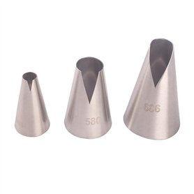 BLUGUL 3pcs Douille St Honore INOX
