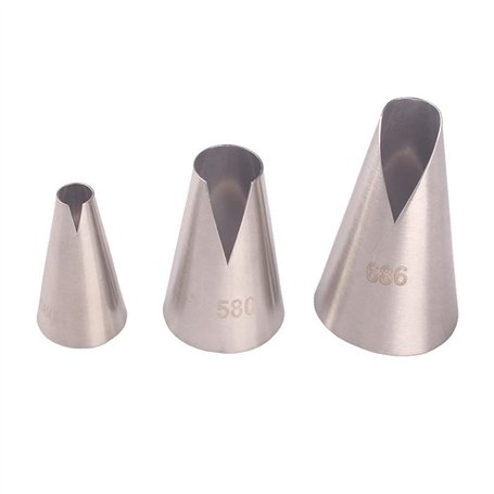 BLUGUL 3pcs Douille St Honore INOX