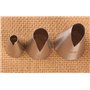 BLUGUL 3pcs Douille St Honore INOX, Douille Saint Honoré