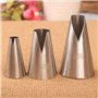BLUGUL 3pcs Douille St Honore INOX, Douille Saint Honoré
