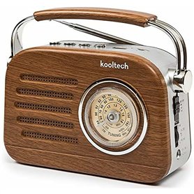 Radio Bluetooth portable Kooltech Rétro AM/FM