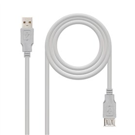 Nanocable 10.01.0202 - Câble rallonge USB 2.0