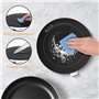 Aigostar Cookmate - Plaque à induction portable de 2000W. Design rond exclusif , 9 niveaux de puissance, minuterie avec arrêt. C
