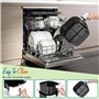Aigostar White Cube, Friteuse sans Huile 7L Avec Wifi, Air Fryer XXL 7 en 1, 1900W Friteuse à Air Chaud, Ecran tactile LED, Préc