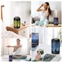 Aigostar Diffuseur d'Huiles Essentielles, Diffuseur Ultrasonique de 100 ml, Humidificateur d'air et Diffuseur d'arômes, Diffuseu