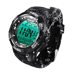 BANGLIN 10 ATM Lumineux Imperméable Plongée sous-Marine Eau Montre avec Chronomètre et Fonctions d'alarme