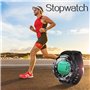BANGLIN 10 ATM Lumineux Imperméable Plongée sous-Marine Eau Montre avec Chronomètre et Fonctions d'alarme, Soutien Double Fuseau