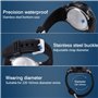BANGLIN 10 ATM Lumineux Imperméable Plongée sous-Marine Eau Montre avec Chronomètre et Fonctions d'alarme, Soutien Double Fuseau