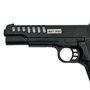 Saigo Defense Pistolet à Billes Airsoft 1911 SG00060-Modèle à Ressort-rechargement Manuel/Coup par Coup-Couleur : Noir-matière:P