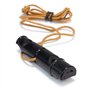ARQUIVET Sifflet de corne de buffle - 9 cm - Silbate pour l'entraînement et l'entraînement pour chiens - Whistle