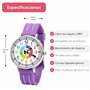 Kiddus Montre Bracelet Éducative pour Enfants, Fille, garçon. Time Teacher Analogique avec Exercices. Facile d’Apprendre à Lire 