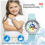 Kiddus Montre Bracelet Éducative pour Enfants, Fille, garçon. Time Teacher Analogique avec Exercices. Facile d’Apprendre à Lire 