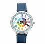 Kiddus Montre Bracelet Éducative pour Enfants, Fille, garçon. Time Teacher Analogique avec Exercices. Facile d’Apprendre à Lire 