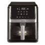 JOCCA Friteuse à air chaud 7 l | Friteuse sans huile grande capacité | Air Fryer 7 litres | Minuteur | Température réglable | Éc